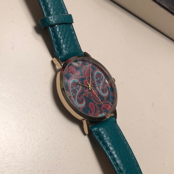 Francesca’s • Turquoise Faux Leather Watch - Picture 7 of 7